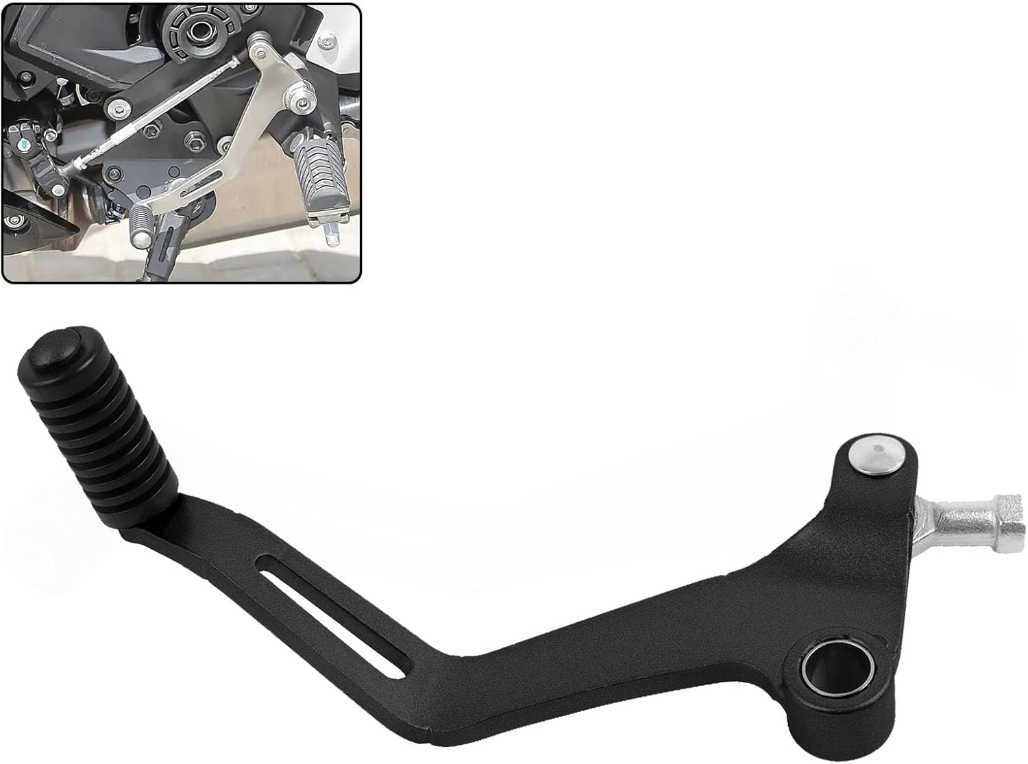 Gear Shift Lever Shifter Foot Pedal Motorcycle Accessories Replacement for Kawasaki Ninja 650 Z650 Z650RS 2017-2025(Black)