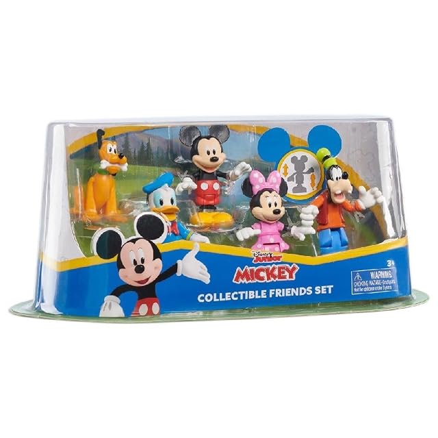 Foto 4 de 5 de Mickey Mouse Conjunto de Figuras coleccionables Funhouse de Disney Junior, 5 Piezas