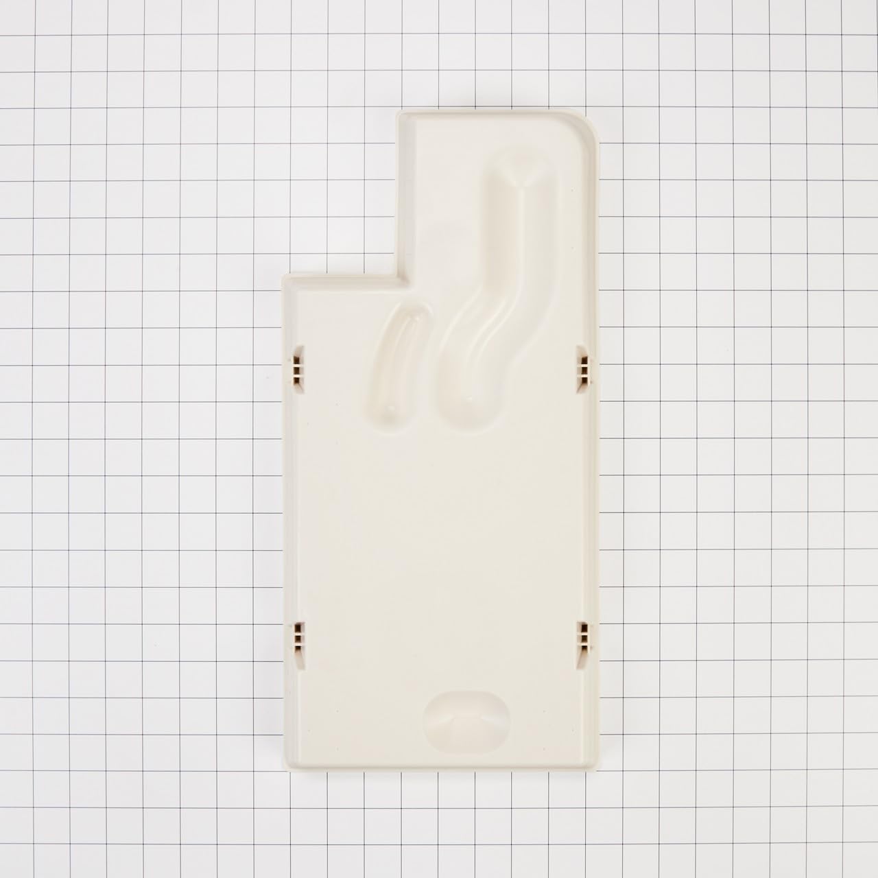 Whirlpool WPW10614158 OEM Refrigerator Defrost Drain Pan Replacement Part