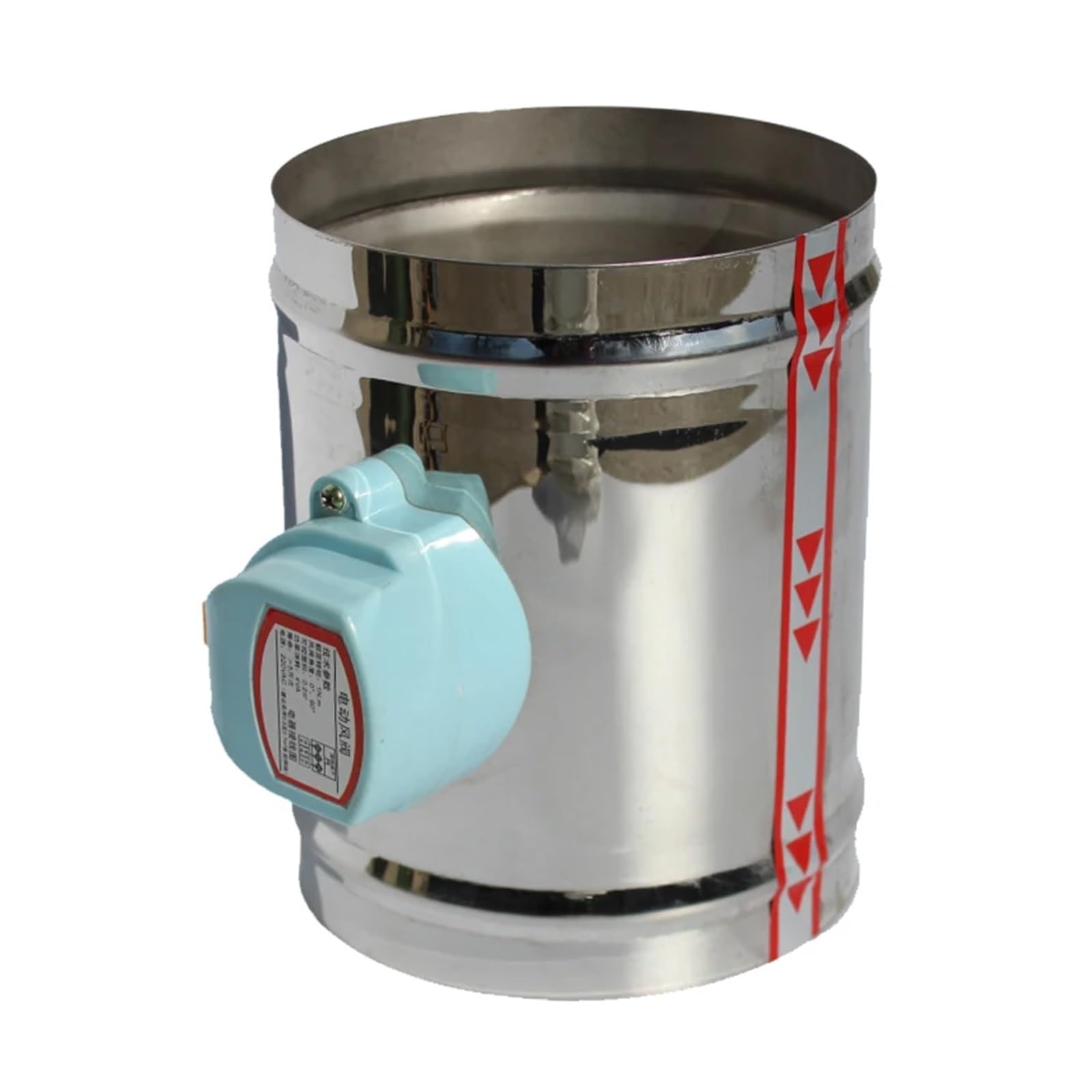 Vanne d'amortisseur d'air motorisée DC24V 63mm pour conduit électrique