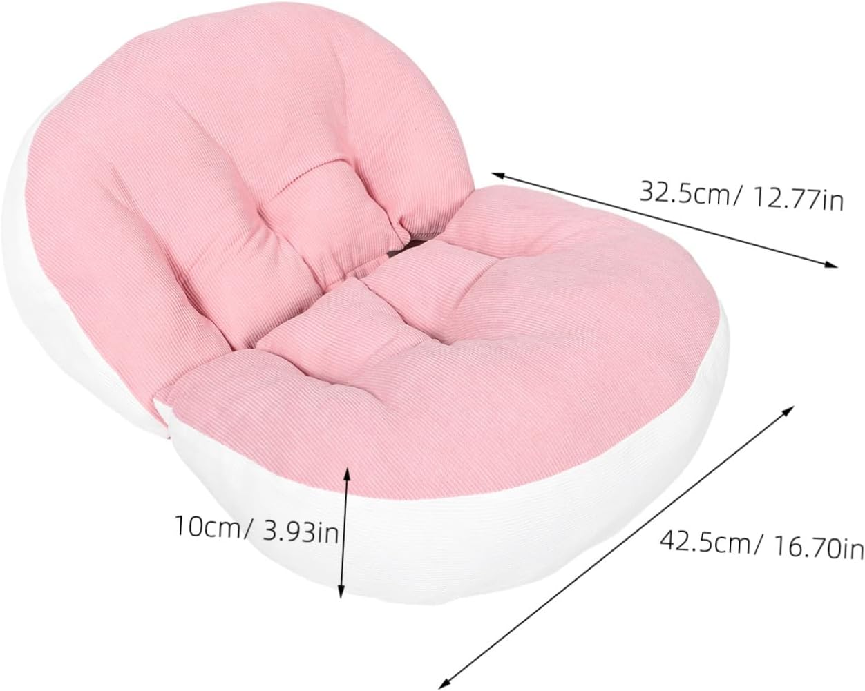 Maternity Pillow U Shaped for Pregnancy Support Ergonomic Side Sleeping Belly Cushion Lightweight Nursing Backrest Pillow for Comfort for Pregnant Women