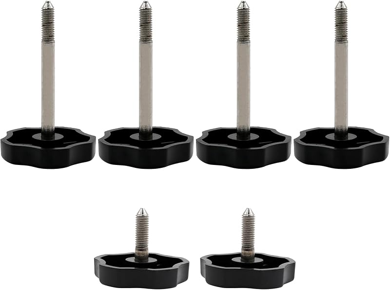 Parafusos com pinos para moldura da capota Jeep Wrangler JK 4 portas SYOWADA – 6 unidades
