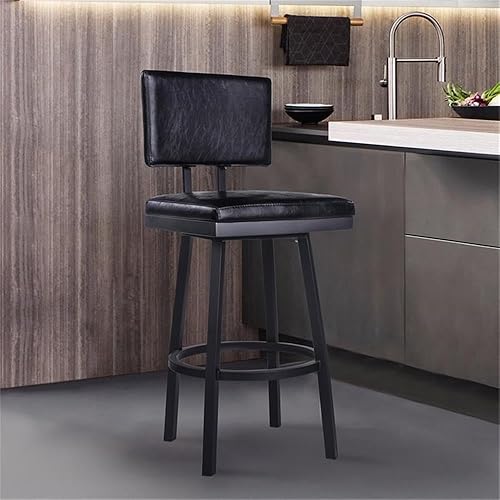 Miniatura 2 de Armen Living Balboa - Taburete de bar (26.0in), color negro