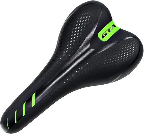 Selim Mtb Nx Sport Sem Carrinho Gta - preto/verde neon