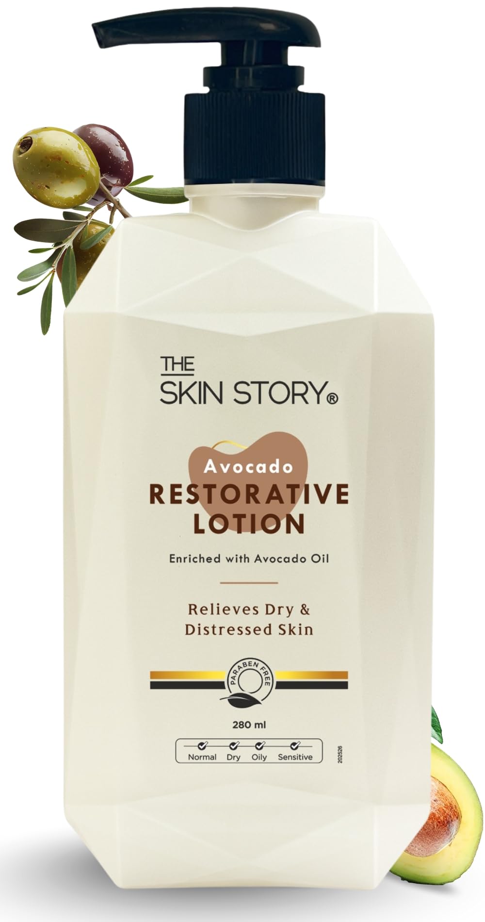 The Skin Story Avocado Restorative Body Lotion for Dry Skin, Hydration, Daily Repair, Age-Defying with Shea Butter & Macadamia Nut Oil Long-Lasting Moisture 280ml-image-10