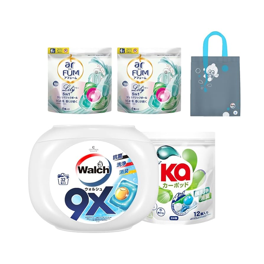 Amazon.co.jp: 洗濯洗剤 ジェル ボール型洗濯洗剤 ウォルシュ