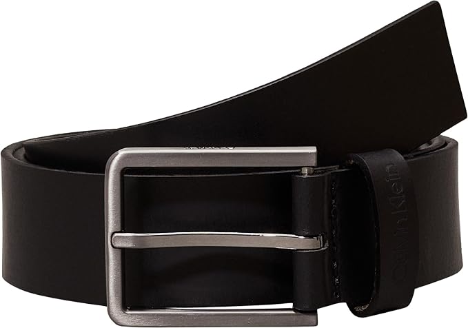 Calvin Klein Cinturón Hombre Gürtel 3.5 cm Essential Belt Cinturón de piel