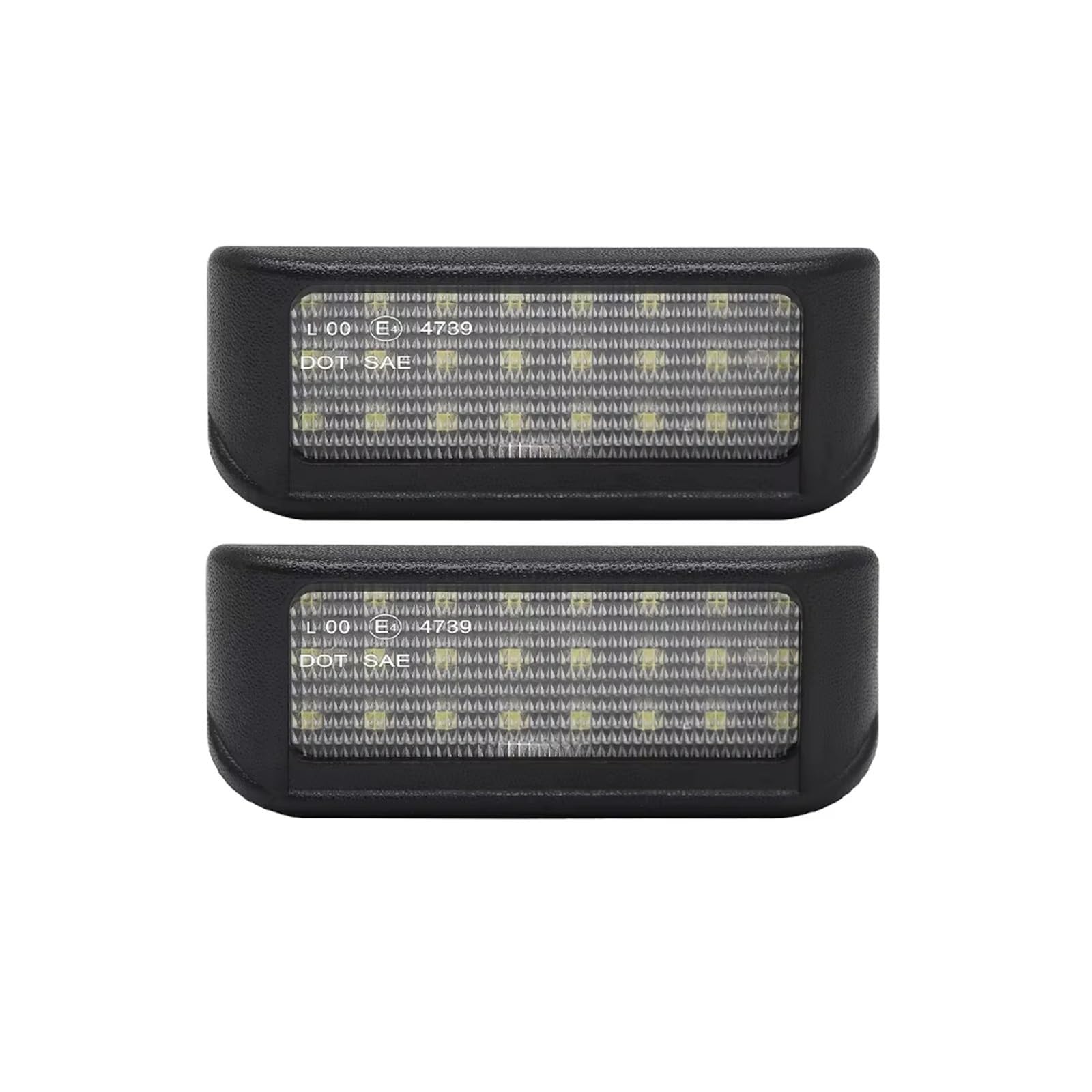 Luz LED de matrícula Citroen Jumpy con alta iluminación anti-error VAN 5