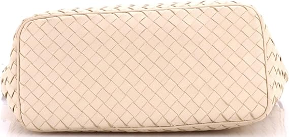 Pre-Loved Zip Hobo Intrecciato Nappa Small, Neutral
