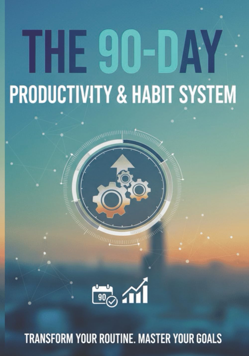 The 90-Day Productivity & Habit System: workbook turns overwhelming goals into small, doable daily actions — backed by psychology, habit-science, and accountability tracking.