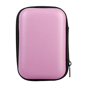 Dioche Digital Storage Case for Electronics Compact EVA Pouch to Store USB Drives Cables Earphones Travel Office Accessory
