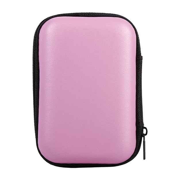 Dioche Digital Storage Case for Electronics Compact EVA Pouch to Store USB Drives Cables Earphones Travel Office Accessory
