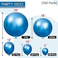 Vista 333 de PartyWoo Nude Balloons 100pcs 12 Inch Apricot Boho Fall Neutral Latex Helium Balloons for Graduation Wedding Anniversary Birthday Boy Baby Shower