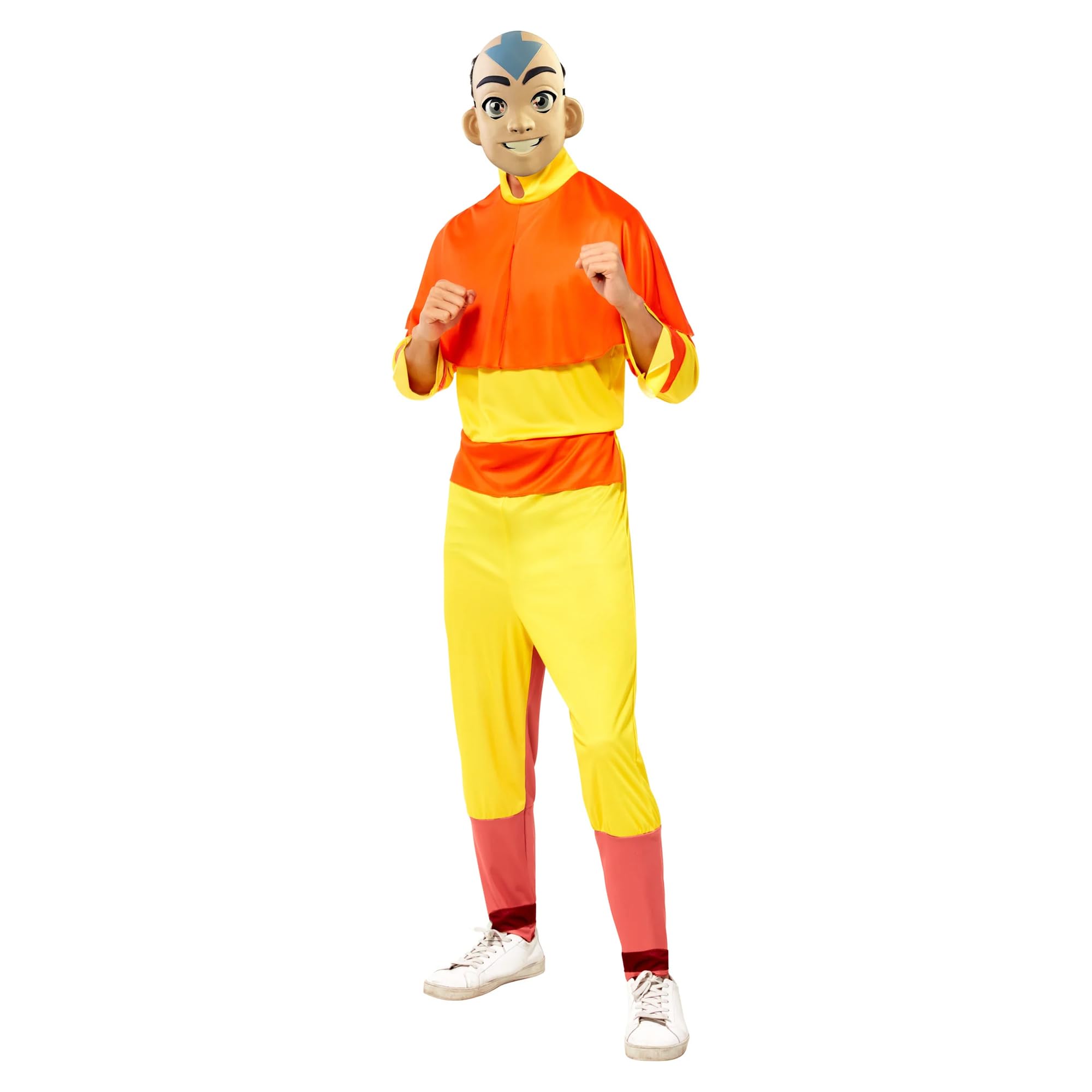 Rubies Oficjalny kostium Avatar The Last Airbender Aang, fantazyjna sukienka dla dorosłych, rozmiar L