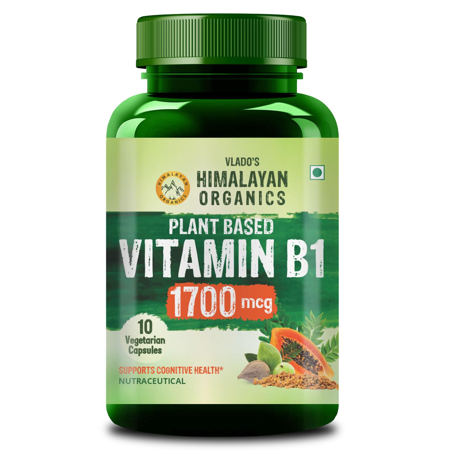 Vlado's Himalayan Organics Plant-Based Vitamin B1-10 Capsules-picture-22