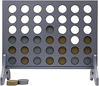 Vista 82 de Tailgating Pros Cuatro Gigante Gris Premium en una Fila con Estuche de Transporte - Juego de Patio Exterior Jumbo de Gran Tamaño - Conecta Múltiples