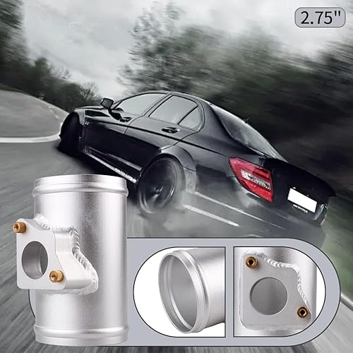 Miniatura 4 de BARTOO Base para medidor de flujo de aire MAF, montaje para sensor Toyota/Mazda/Subaru/Honda (2.75 pulgadas, 1)