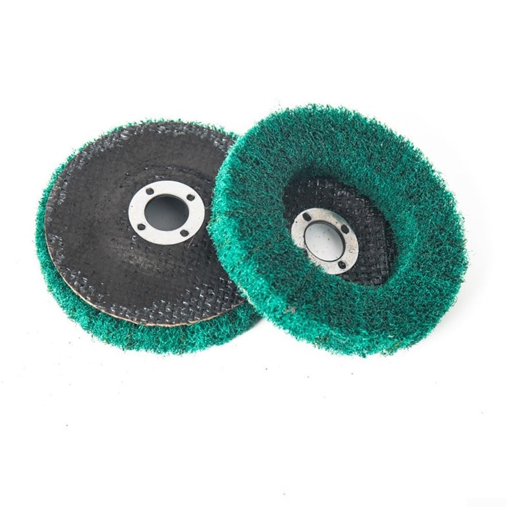 5x Ruota Lucidante Abrasiva Metallo Lucidante 4in Flap Dischi - Foto 12