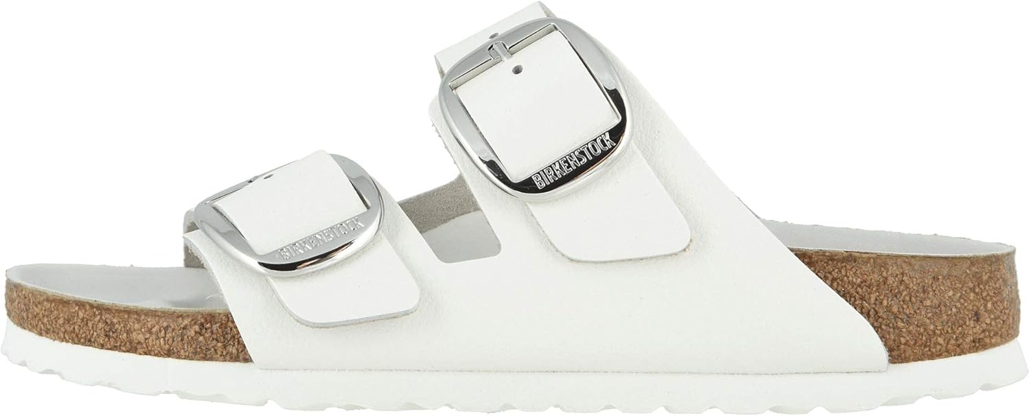 Birkenstock Arizona Big Buckle White Leather EU 36 (US Women's 5-5.5) Regular