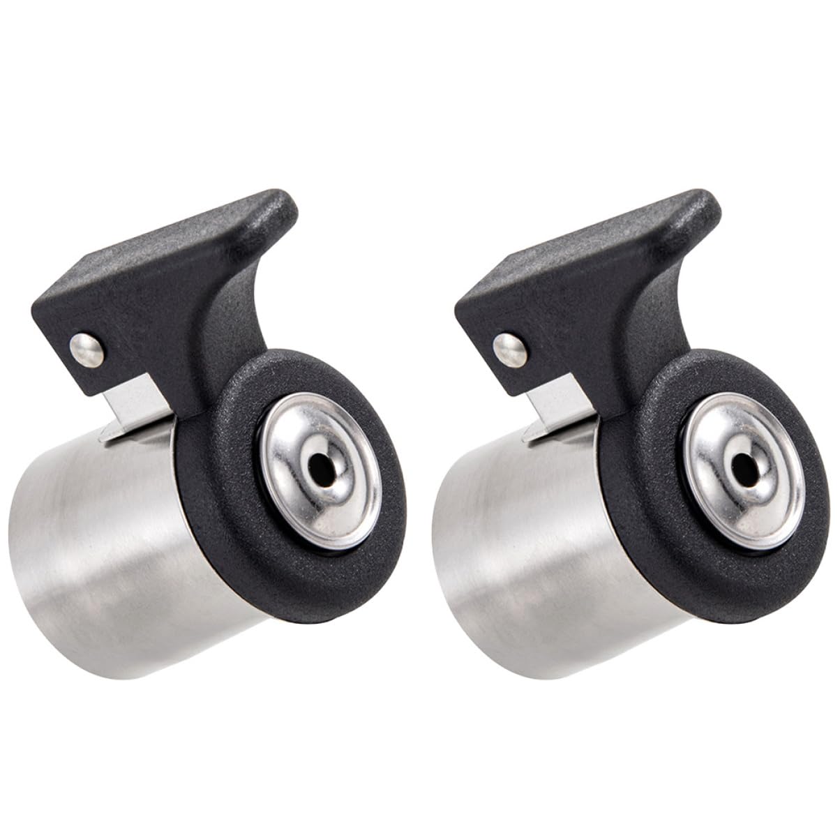 NAMOARLY 2-piece Set of Stainless Steel Tea Kettle Whistling Spouts Replacement Flute Spout for Boiling Water