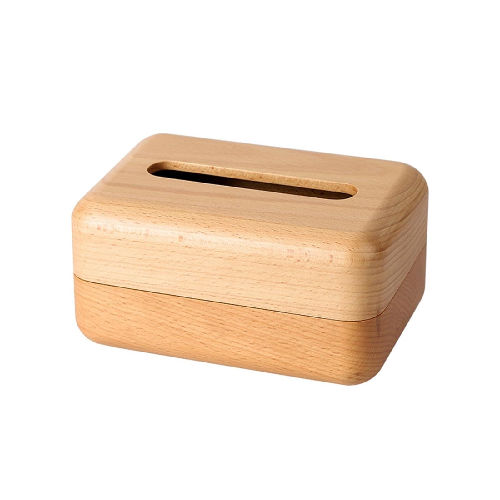 Porte-boîtes de mouchoirs en bois de hêtre, une idée cadeau originale