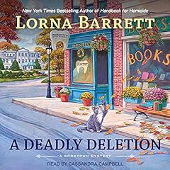 A Deadly Deletion Audiolibro Por Lorna Barrett arte de portada