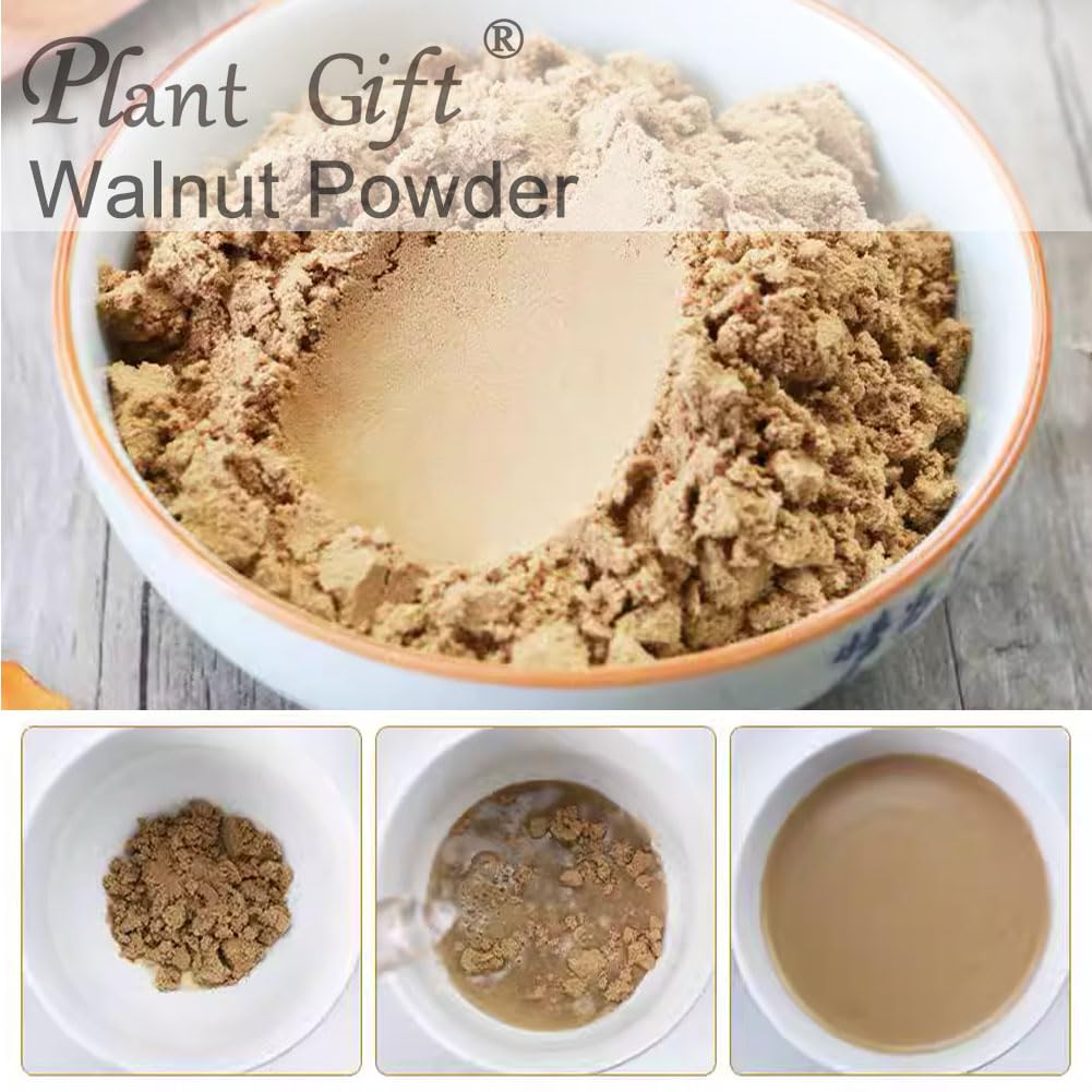 Natural Pure Walnut Powder 100g 3.52oz for Smoothies and Drinks