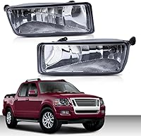 Vista 7 de G-PLUS Luces antiniebla para parachoques delantero, accesorios de lámpara antiniebla compatibles con Ford Explorer 06-10 / Explorer Sport Trac 08-10