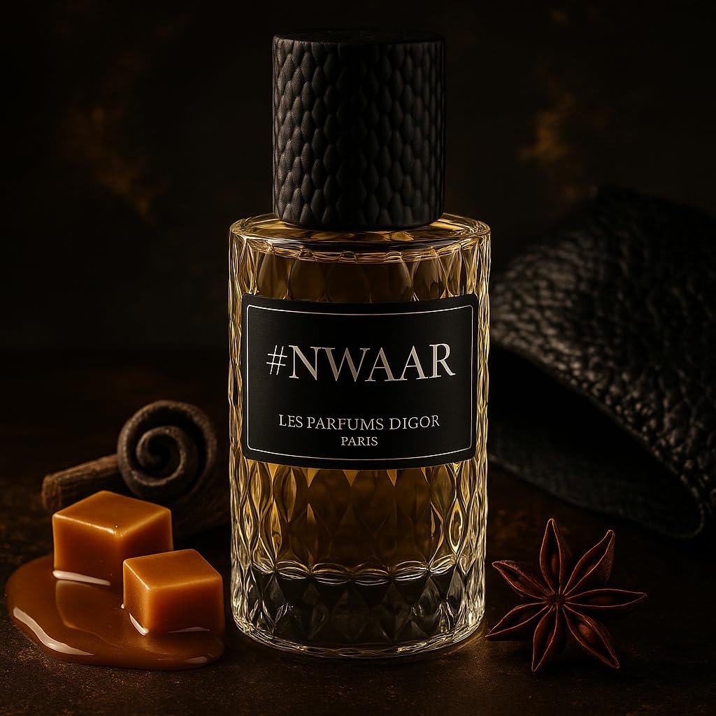 #NWAAR Les Parfums d'IGOR Paris, Parfum de Luxe en Flacon Cristal, Collection Élégant extrait parfum 50ml