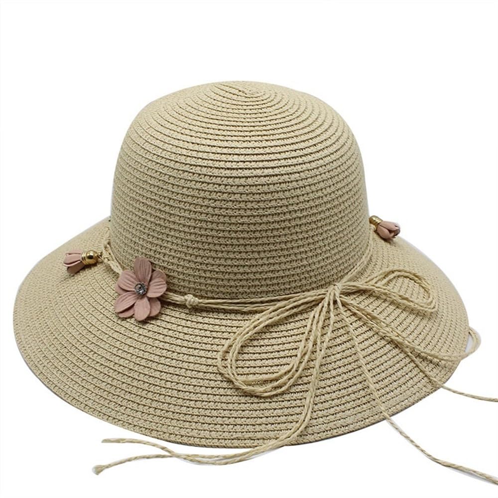 Chapeau de paille avec perles Instant Nature Carla Chapeau de paille avec perles Instant Nature Carla