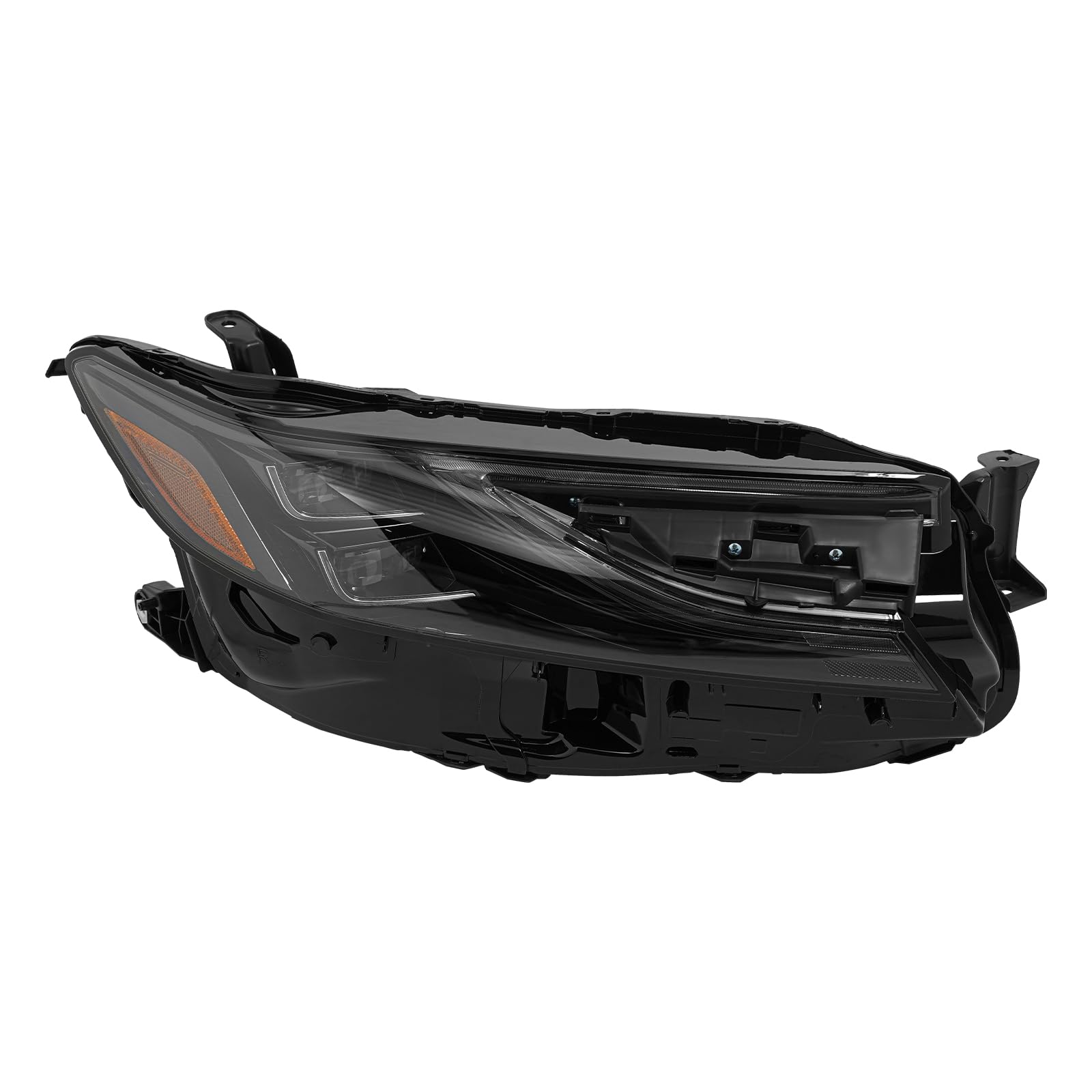 Wtobybt Front LED Headlights Assembly Right Side for 2025 UP Toyota Camry XLE XSE w/LED DRL Passenger Head Lights Direct Replacement Headlamps Assy