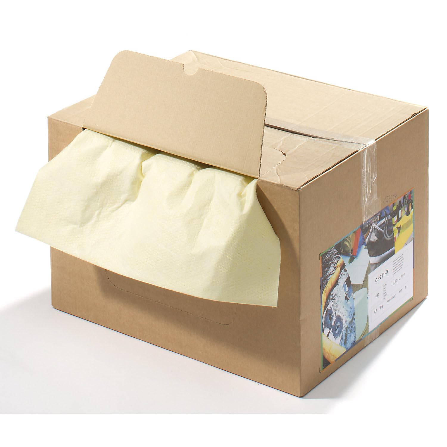 kaiserkraft | BASIC Bindevlies | Tücher, für Chemikalien, 500 x 400 mm, VE 100 Stk