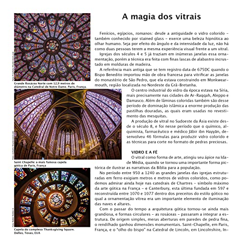Vitrais para colorir