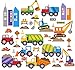 City Construction Decorative Peel & Stick Wall Art Sticker Decals