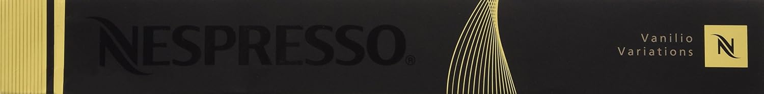 Nespresso OriginalLine Variation: Vanilio, not compatible with Vertuoline', 1 Sleeve, 10 Coffee Capsules