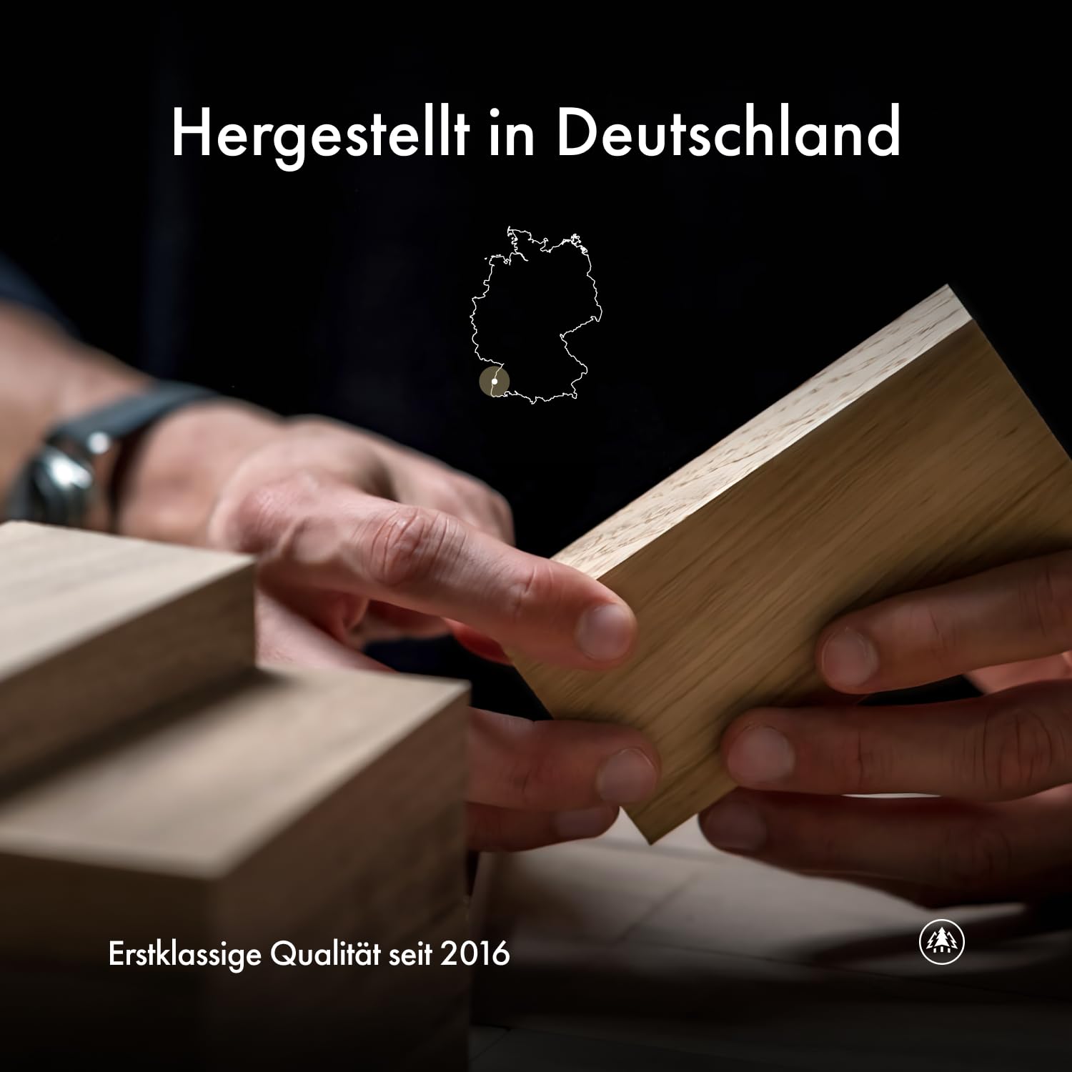 HORL 2 Nussbaum Rollschleifer Messerschärfer - Küchenmesserschärfer für rasiermesserscharfe Klingen - Messerschleifer - Einfaches Messerschärf Set - für 15 & 20 Grad Schleifwinkel