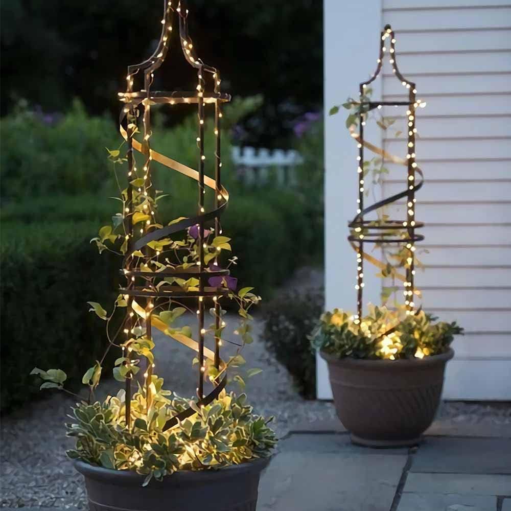 FULEN Solar Lights Outdoor,72ft 200 LED Solar String Lights for Garden Decor,Patio Lights for Outdoor Decor,Upgraded High-Power Solar Panels,Large Capacity Batteries (Warm White)