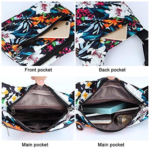 Larswon Sling Backpack, Sling Bag, Bolso Cruzado Para Mujer | Envío Gratis