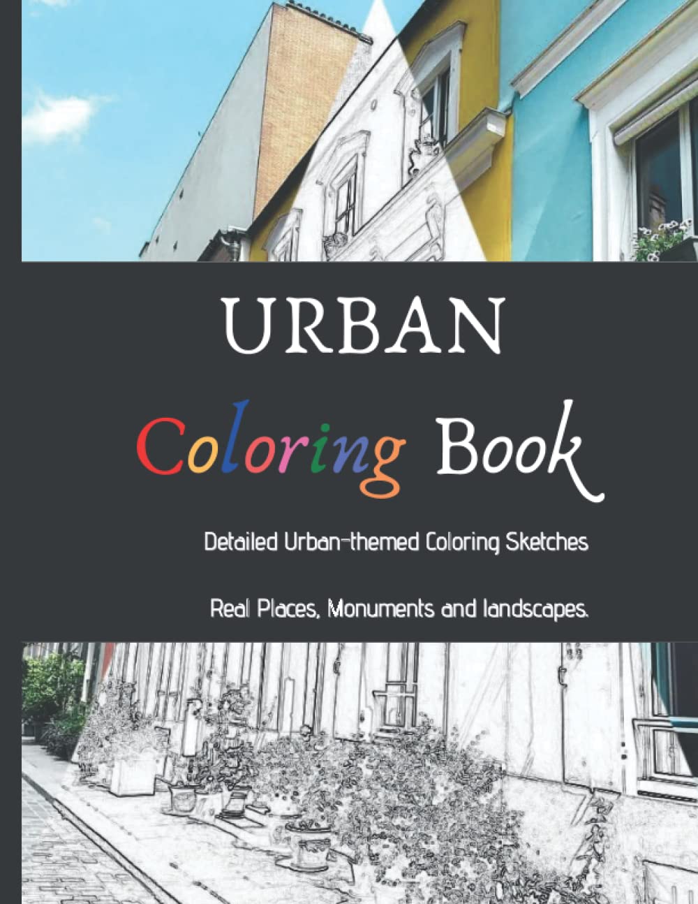 Amazon.com: Urban Coloring Book: Urban themed/ Detailed Coloring ...