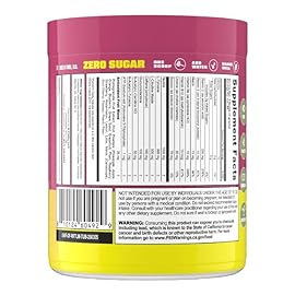 G Fuel Wild Swing Energy Drink Powder, Pre Workout Caffeine Mix for Gaming, Sugar Free Focus Amino, Vitamin + Antioxidants, 9.8oz (Raspberry Melon Lemonade, 40 Servings)
