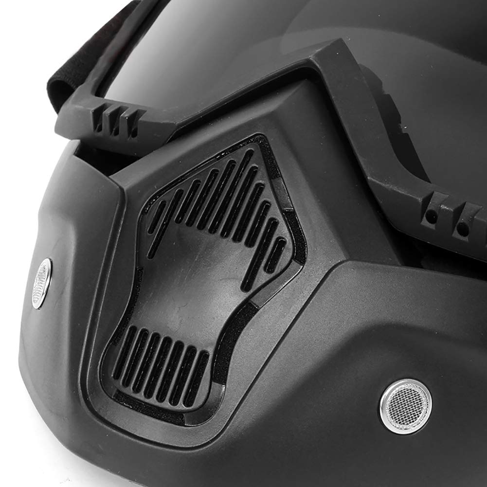 Occhiali Sportivi Con Maschera E Filtro Rimovibili - Argento, Anti-UV, Antigraffio - Per Moto, Sci, Ciclismo, Outdoor - Foto 12