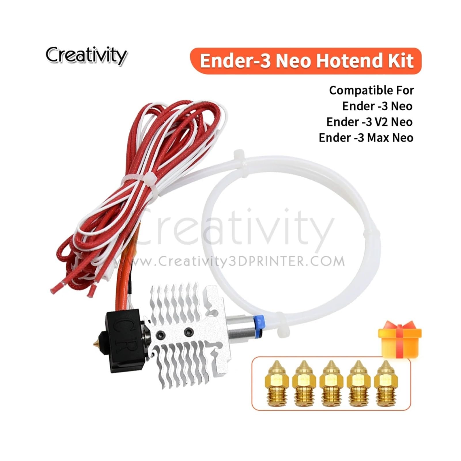Amazon.com: GRGRG Ender3 V2 Neo All Metal 3D Printer Print Hot End