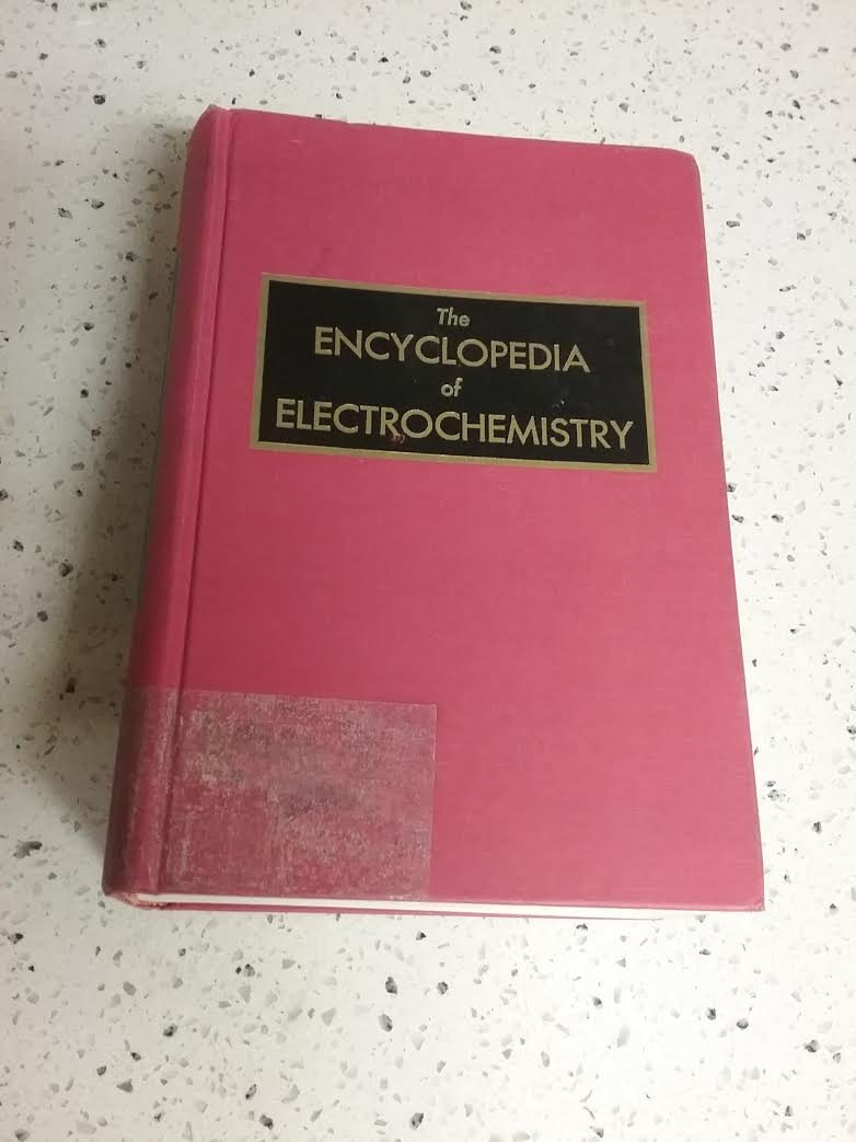 Encyclopedia of Electrochemistry; Clifford A. (Editor); Hampel Amazon