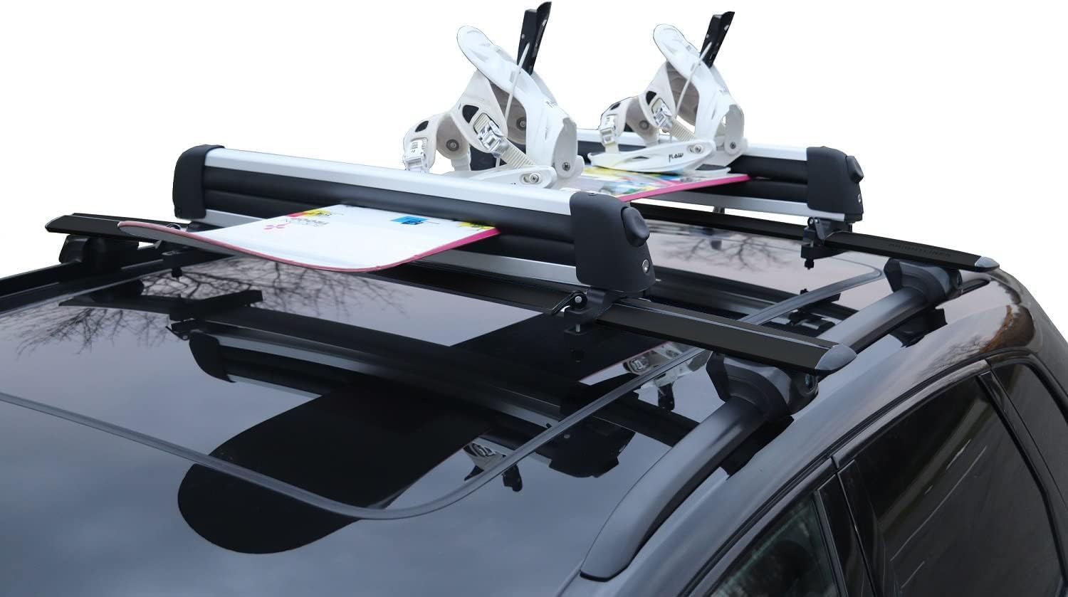 BRIGHTLINES Heavy Duty Anti-Theft Premium Aluminum Roof Bars Roof Rack Crossbars Compatible with Kia Telluride 2019-2025 with Flush Side Rails