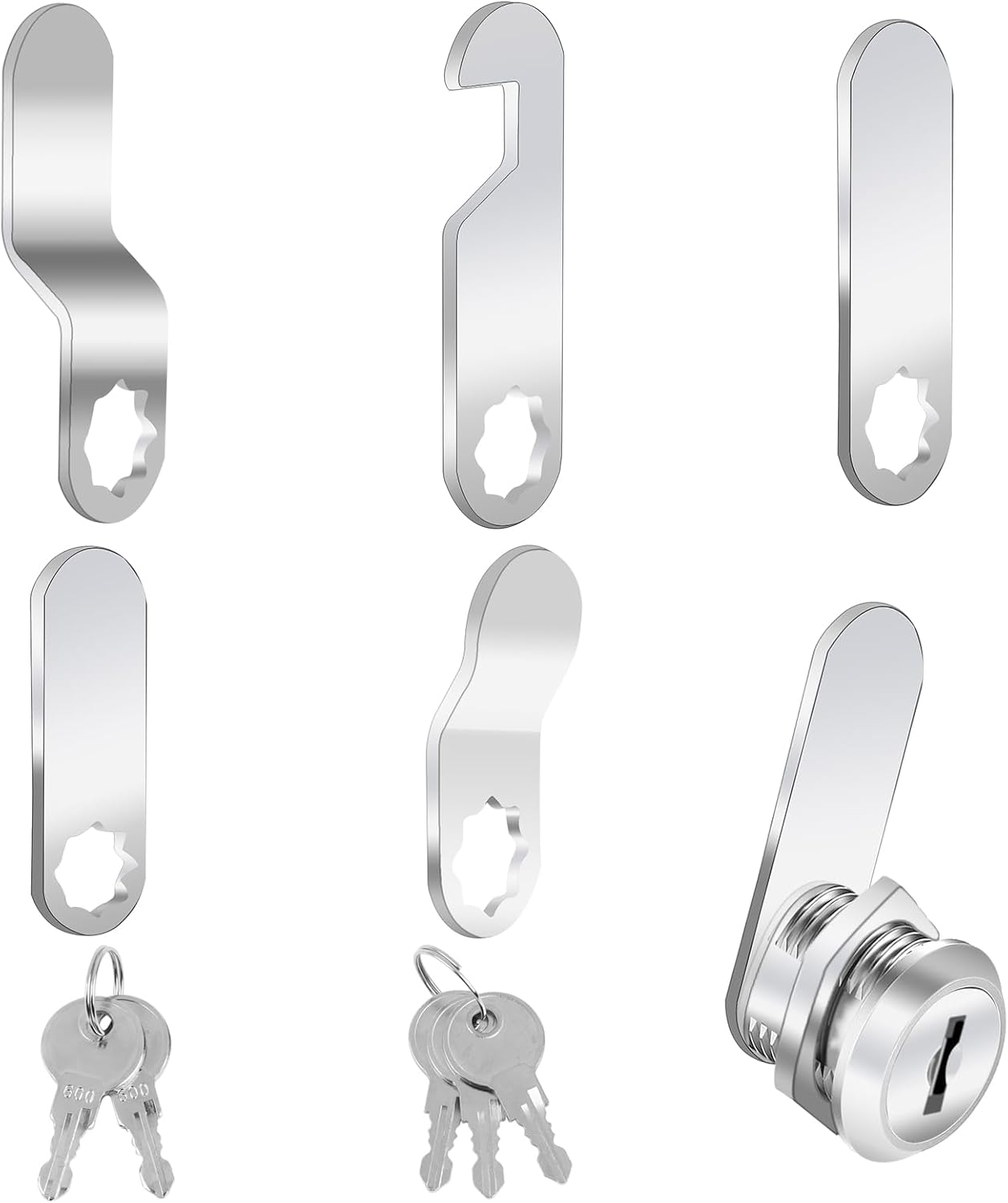 Amazon.com: 1 Pack Cabinet Locks with Keys 5/8 Inch Cam Lock Keyed ...