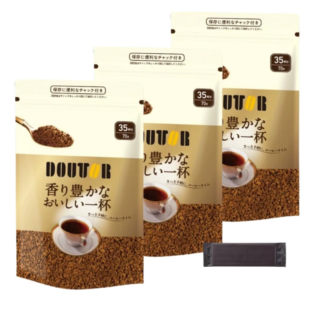 Amazon.co.jp: ドトール インスタントコーヒー 香り豊かなおいしい一杯