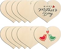 Vista 13 de Adornos de Letras de Madera PAPÁ para Pintar de 7 Pulgadas, Tamaño Grande, Recorte de Papi de Madera para el Día del Padre, DIY en Blanco, Madera