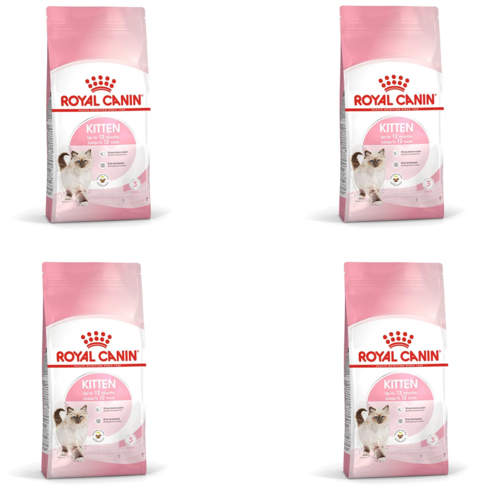 Royal Canin Kitten 36 Dry Mix 400 g (Pack of 4)