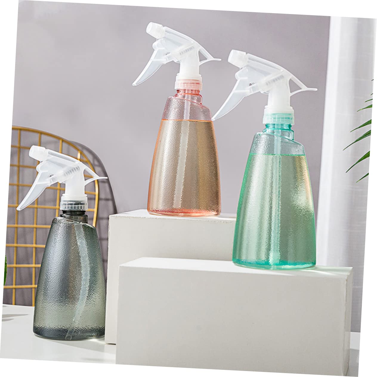 BESTonZON 2 Ensembles Bouteilles Spray Plastique Pour Arrosage De Plantes Pulvérisateur De Jardin Couleurs Aléatoires Couleur Aléatoire 5 Pièces * 2