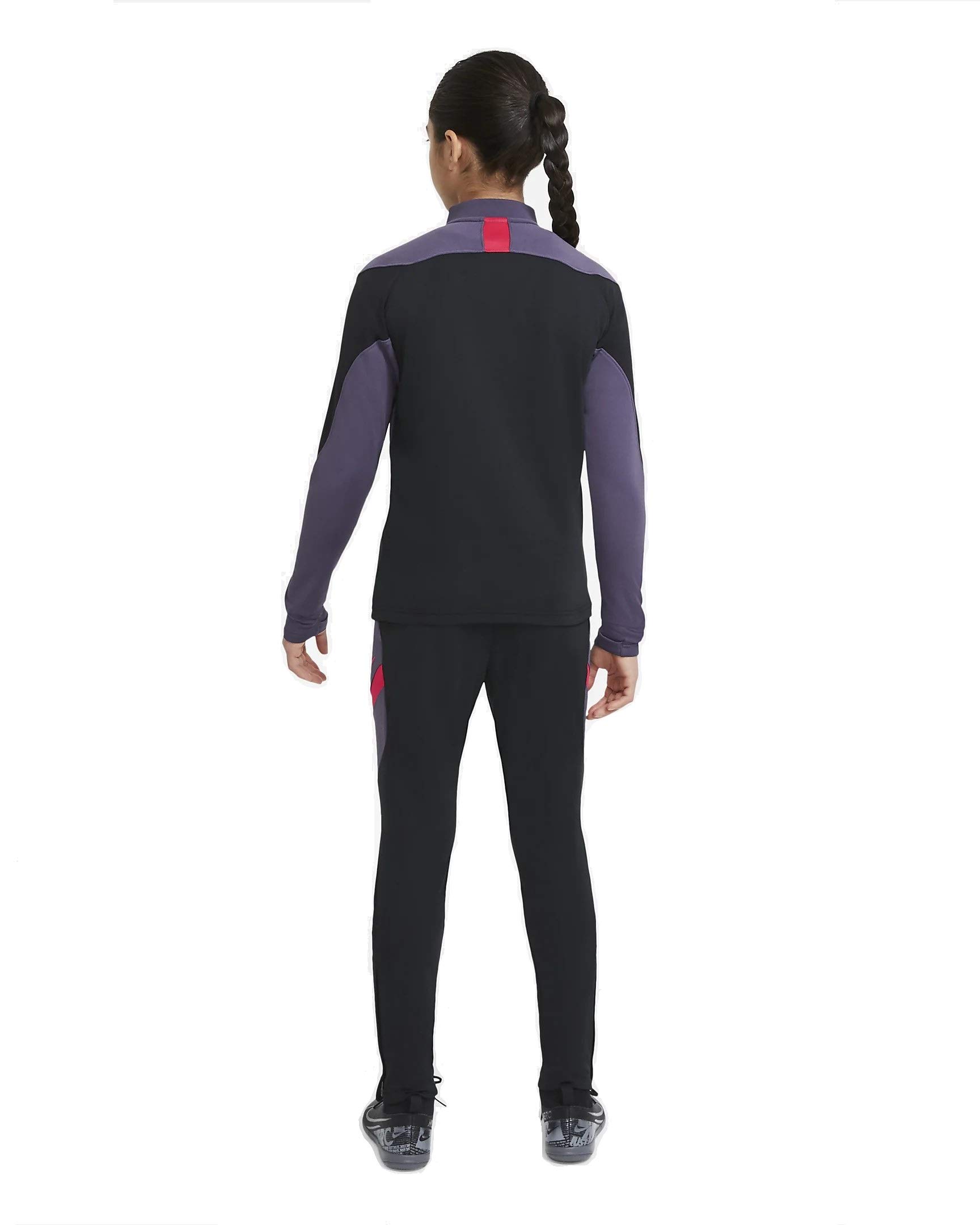 Nike Dry Academy, Chándal Unisex Niños, Black/Black/Siren Red/Siren Re, S